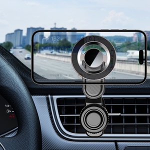 ที่วางโทรศัพท์ในรถยนต์แบบแม่เหล็กอุปกรณ์เสริมสำหรับรถยนต์แบบหมุนได้360 - Product Image 2