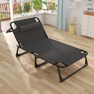Chaise longue portable à un siège, chaise longue multifonctionnelle pour le bureau, la pause déjeuner, <span class=keywords><strong>lit</strong></span> pliable pour le camping, <span class=keywords><strong>lit</strong></span> pliant - Product Image 2