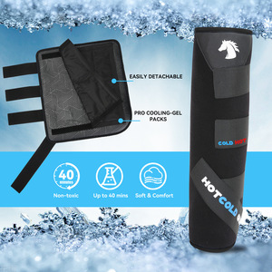 Bottes de compression chaudes et froides Emmason pour la thérapie par le froid et la compression des jambes de cheval, pour la récupération des blessures, la rééducation, équipement équestre - Product Image 4