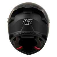 Casque de moto ouvert certifié ECE en ABS noir mat avec fermeture rapide, visière auto-teintée, amovible, lavable et respirant