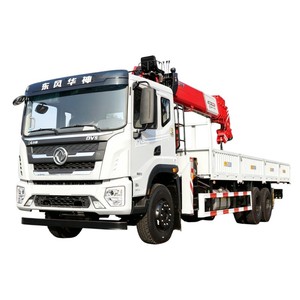 รถเครนติดตั้งบนรถบรรทุก Dongfeng 6x4 ขนาด 14 ตัน 16 ตัน แบบบูมยืดไสลด์ได้ ราคาโรงงาน สำหรับงานวิศวกรรม - Product Image 1