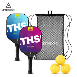 OEM&ODM匹克球球拍，USAPA认证碳纤维匹克球套装，带球拍，匹克球球拍套装 - Product Image 1