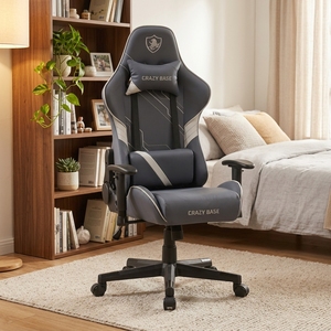 เก้าอี้เกมมิ่งหนังแท้รุ่น KW-G6450 ดีไซน์หรูหรา ปรับเอนได้ หมุนได้ รองรับสรีระ เหมาะสำหรับอีสปอร์ต - Product Image 2