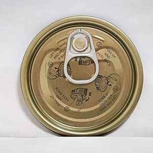 Vente en gros 211 #   (65,3 mm) EOE pour usines de canettes métalliques avec acier chromé et languette de fermeture - Product Image 2