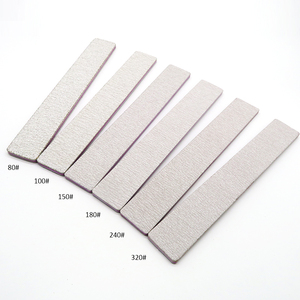 Mới Nhất Chuyên Nghiệp Hình Chữ Nhật Hình Dạng Tập Tin Chất Lượng Cao Ngựa Vằn Trắng Hình Vuông 80/100 Tùy Chỉnh Móng Tay Tập Tin OEM Có Thể Giặt Móng Tay Tập Tin - Product Image 4