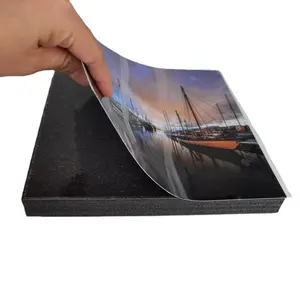 Floating Appearance Frameless Black Photo Mounting Gator Foam Board