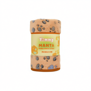 Coperta per animali domestici Yommy 80x80cm in morbido pile per cani e gatti, calore accogliente - Product Image 2