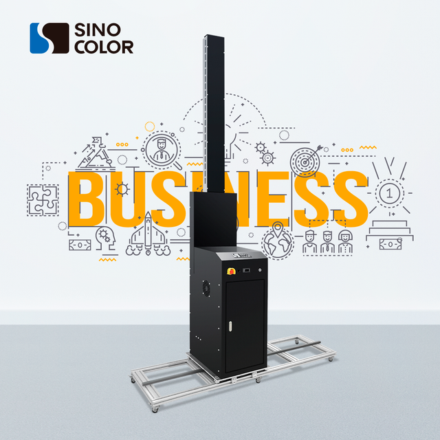 SinoColor Latest High Quality 1440dpi Direct to Wall UV Printer Vertical 3D Printer on Wall