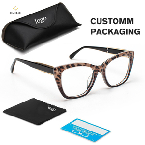 Lunettes en acétate Mazzucchelli <span class=keywords><strong>de</strong></span> marque personnalisée avec grand œil <span class=keywords><strong>de</strong></span> chat et monture bleue à imprimé léopard pour <span class=keywords><strong>femme</strong></span>, vente en gros - Product Image 6