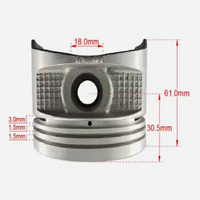 13101-16090 Piston pour Toyota 4AFE 4A-FE 88-92 1.6L pièce de voiture taille de Service professionnel tige de connexion haute Performance