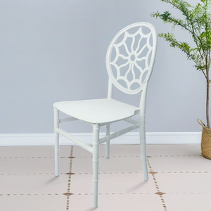 Chaise de Salle à Manger Moderne en Plastique Blanc, Sans Accoudoirs, en Acier et Fer, Bon Marché, pour Mariages, Banquets, Événements, Mobilier d'Hôtel et de Salon Extérieur - Product Image 5