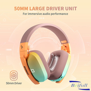 Faltbares SOMIC G810 Headset Wireless 2.4G BT V5.2 Geringe Latenz für PC PS4 PS5 Laptop mit eingebautem Mikrofon - Product Image 2