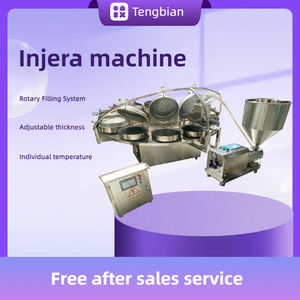 Vente d'usine Machine électrique à faire des injeras pour les crêpes éthiopiennes, les chapatis et les pâtisseries pour le riz et la <span class=keywords><strong>farine</strong></span> - Product Image 2