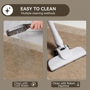 Tapis de salle de bain rectangulaire en fibre de polyester, absorbant, antidérapant, séchage rapide, pour salle de bain - Product Image 5