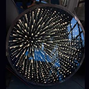 Vitrine en verre Abyss illuminée par LED intelligente, luxe, installation facile, miroir, présentoirs, rangement, tunnel miroir, armoire - Product Image 4