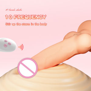 Adulto sexo brinquedos realista vibrador poderosa vibração inflável masturbação anal expansão vaginal dilatador com ventosa brinquedo - Product Image 4