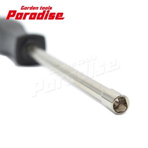 Tournevis de <span class=keywords><strong>carburateur</strong></span>, Kit d'outils de <span class=keywords><strong>réglage</strong></span> pour scie à chaîne, tondeuse à gazon débroussailleuse 4 pièces - Product Image 5