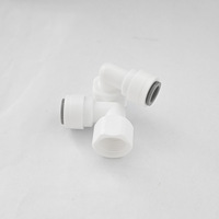 Connecteur de purificateur d'eau, filetage interne à 3 points vers adaptateur rapide coudé sans carte, accessoire pour machine à eau pure