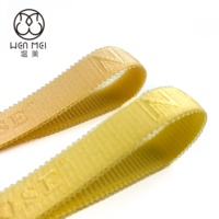 Bande élastique côtelée antidérapante en nylon jacquard couleur unie avec logo personnalisé, broderie 3D et gaufrage pour lingerie et soutien-gorge – Vente en gros