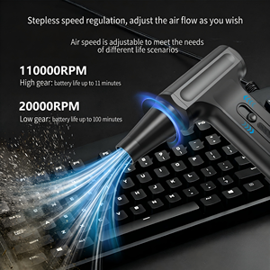 Cepillo de Limpieza Inalámbrico de 4000 mAh, Motor sin Escobillas de 110000 RPM, Regulación de Velocidad Continua, Potencia de 100 W para Automóvil, Hogar y Exteriores - Product Image 6