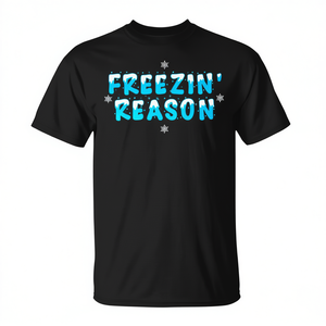 Camiseta Freezin Reason, Ropa Promocional para Eventos de Natación en Agua Helada - Product Image 3