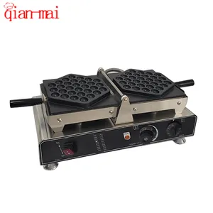 Mini máquina eléctrica industrial coreana para hacer waffles, tablero digital, Comercial