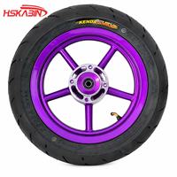 HSKABIN Yozma Tuttio EM5 RTR E Dirt Bike, roues Supermoto de 12 pouces, pneus Kenda Curve Purple, pièces et accessoires de moto, pneus tout-terrain