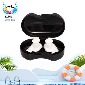 Set Profesional de Tapones para los Oídos y Pinza Nasal en Espiral de Silicona Impermeable para Natación, Baño y Buceo, Anti-Asfixia - Product Image 3