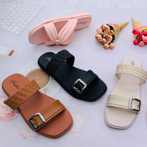 Nuevas Sandalias Planas de Plástico para Mujer, Estilo Casual, Tipo Chanclas - Product Image 2