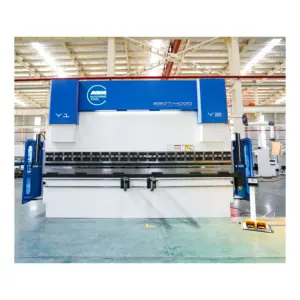 High Quality 220ton 4000mm CYBELEC VT19 8+1 axis CNC Hydraulic Press Brake for Sale