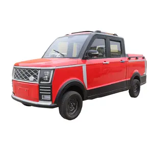 KEYU New Product Electric 4 seats pick up trucks delivery vans for sale