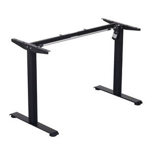 <span class=keywords><strong>Escritorio</strong></span> de pie ergonómico de acero eléctrico de doble motor, cómodo y moderno, <span class=keywords><strong>escritorio</strong></span> de oficina para ordenador sentado ajustable en altura automática blanca - Product Image 3