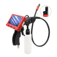 Pistolet de nettoyage visuel pneumatique étanche de qualité supérieure pour évaporateur de climatisation automobile, avec souffleur grand angle pour atelier de réparation automobile