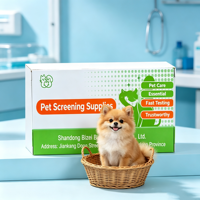 Kit de diagnostic rapide CAV : Bandelette de test antigénique pour l'adenovirus canin, utilisation facile, cassette de test de virus pour chiens, vente en gros