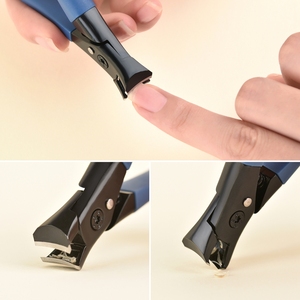 Coupe-ongles anti-éclaboussures KADS en acier inoxydable, coupe-ongles à grande ouverture pour manucure et ongles épais et durs - Product Image 6