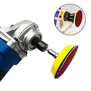 130 disques de ponçage 50mm avec 1 pièce tampon de support de tige 1/4 "et 1 pièce tampon en mousse souple <span class=keywords><strong>pour</strong></span> meuleuse de forage - Product Image 3