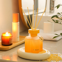 Luxe 200ml Naturel Huile Essentielle Reed Diffuseur Bouteille En Verre Décor À La Maison Parfum Avec Aroma Stick pour Les Occasions De Mariage