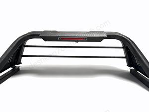 Arceau de sécurité pour <span class=keywords><strong>JAC</strong></span> Shuailing T8 2018+ Nouvelle conception Accessoires 4x4 Tube de forme spéciale Noir mat Acier Style sport Pick-up - Product Image 5