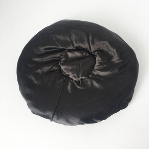 Gorro térmico <span class=keywords><strong>para</strong></span> el cuidado del cabello, <span class=keywords><strong>tratamiento</strong></span> lavable al vapor, Spa térmico, alivio del dolor de cabeza, linaza <span class=keywords><strong>Natural</strong></span> - Product Image 5