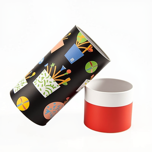 Custom Round Paper Cylinder Container <b>Box</b> Cardboard Tube Shipping Mailing Packaging For Poster Blueprint Artwork Clothes <b>Hat</b> Set - Product Image 6