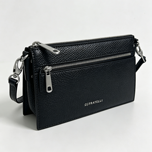 Women Slim Leather Crossbody <b>Bag</b> Zipper Pocket <b>Small</b> <b>Shoulder</b> Purse For Daily Travel Use - Product Image 5