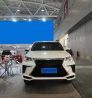 Kit de pare-choc avant pour Toyota Fortuner 2016, carrosserie adaptée à Lexus, feux de jour