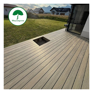 Planches de terrasse en WPC coextrudées de deuxième génération, résistantes aux UV, antidérapantes, pour l'extérieur, pour jardin et cour - Product Image 3