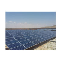 Solution tout-en-un : Structure de support au sol pour panneaux solaires de grande échelle en aluminium de qualité ingénierie, garantie 25 ans