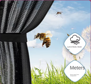 Cortina <span class=keywords><strong>de</strong></span> puerta <span class=keywords><strong>de</strong></span> pantalla <span class=keywords><strong>de</strong></span> ventana <span class=keywords><strong>de</strong></span> hogar moderna tira magnética antimosquitos <span class=keywords><strong>de</strong></span> verano para fábrica <span class=keywords><strong>de</strong></span> poliéster autoadhesivo <span class=keywords><strong>de</strong></span> Velcro - Product Image 5