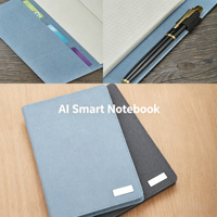 Carnet intelligent numérique avec enregistrement vocal et résumé IA – Nouveauté pour promotion d'entreprise