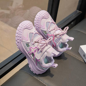 Filles et garçons 2025 sandales de sport d'été Baotou creux maille unique semelle souple respirant chaussures de papa pour enfants - Product Image 4