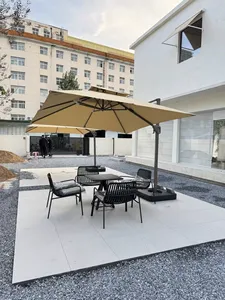 <span class=keywords><strong>Parasol</strong></span> de plage romain coupe-vent avec <span class=keywords><strong>protection</strong></span> UV, imperméable, <span class=keywords><strong>pour</strong></span> extérieur, avec manivelle de levage - Product Image 1