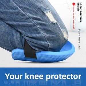 Genouillères bleues <span class=keywords><strong>pour</strong></span> carreleurs et maîtres-mauvaises – <span class=keywords><strong>Protection</strong></span> <span class=keywords><strong>des</strong></span> <span class=keywords><strong>genoux</strong></span> <span class=keywords><strong>pour</strong></span> le pose de carreaux de sol – Fabriqué en Chine - Product Image 2