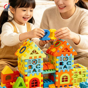 Jouet éducatif cognitif Chengji pour bébés, puzzle créatif d'éveil, jouet d'apprentissage éducatif en matériau ABS, blocs de construction - Product Image 2